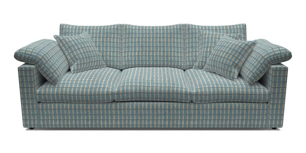 4 Seater Straight Arm Sofa