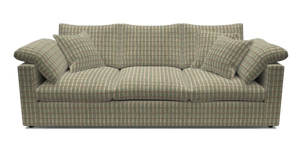 4 Seater Straight Arm Sofa