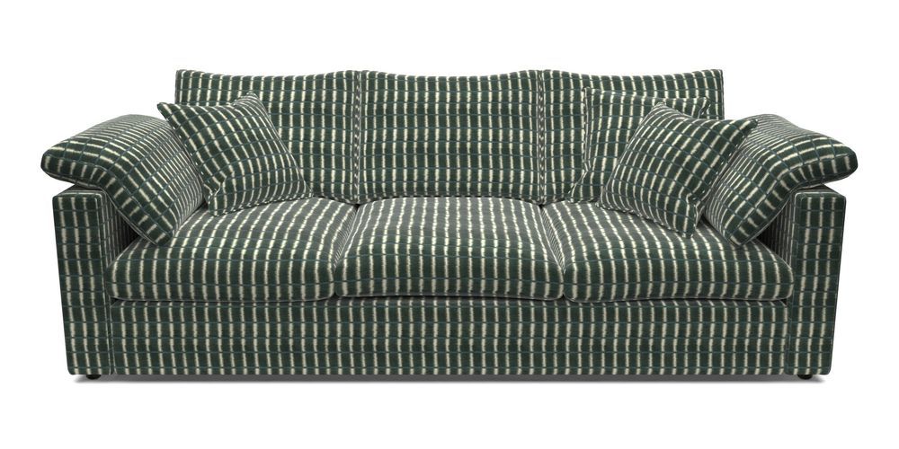 4 Seater Straight Arm Sofa