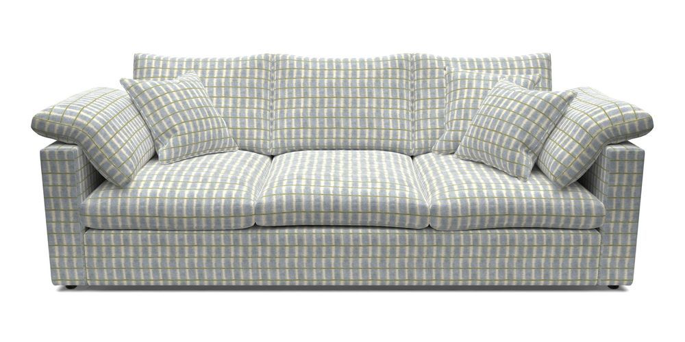 4 Seater Straight Arm Sofa