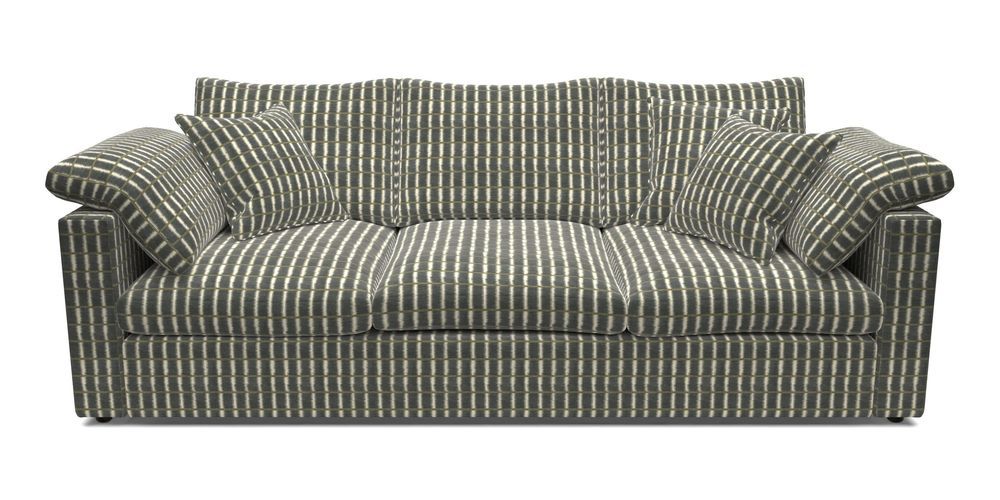 4 Seater Straight Arm Sofa
