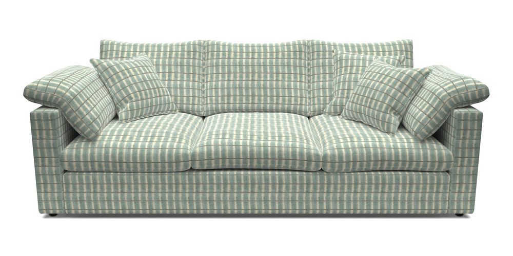 4 Seater Straight Arm Sofa