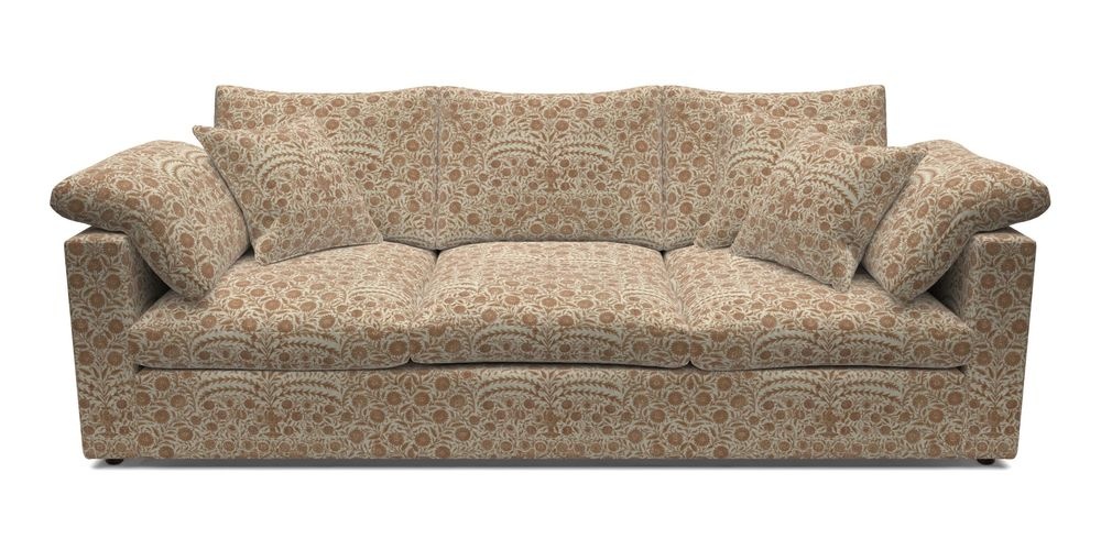 4 Seater Straight Arm Sofa