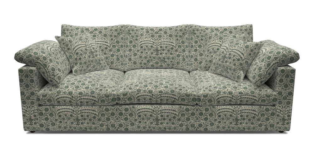 4 Seater Straight Arm Sofa