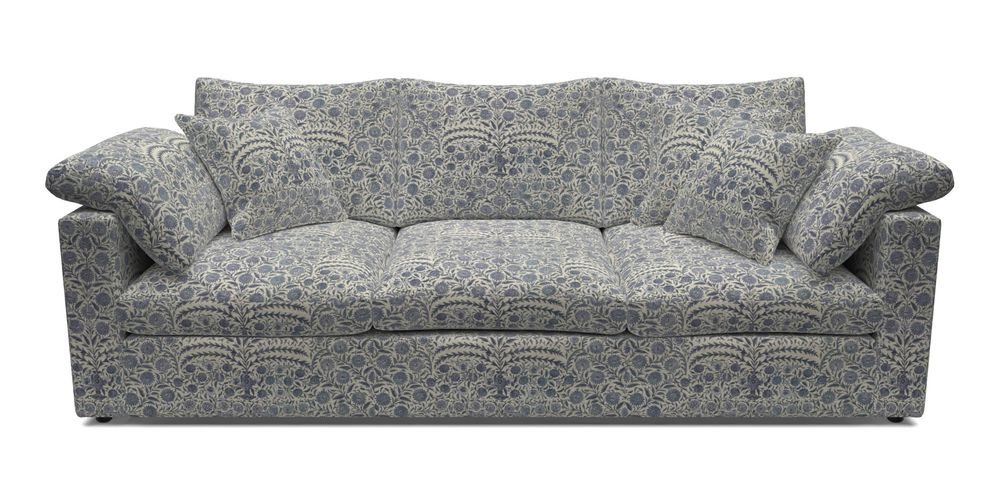 4 Seater Straight Arm Sofa
