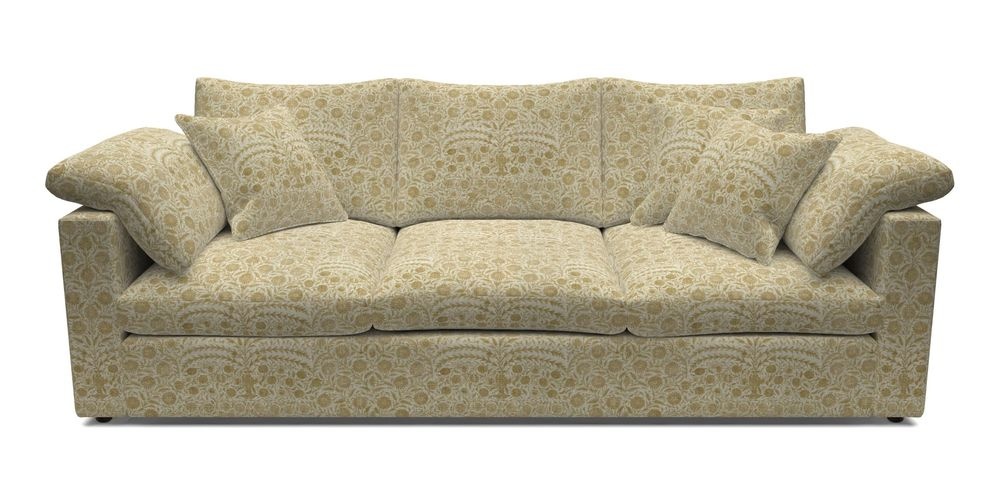 4 Seater Straight Arm Sofa