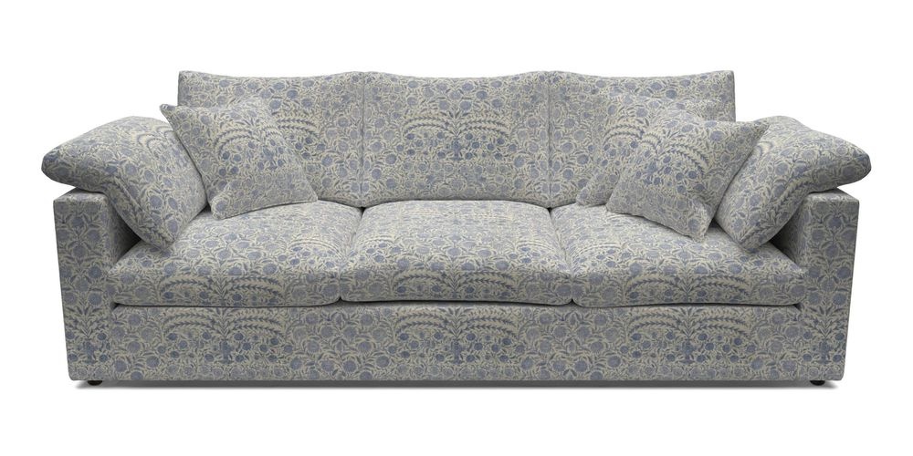 4 Seater Straight Arm Sofa