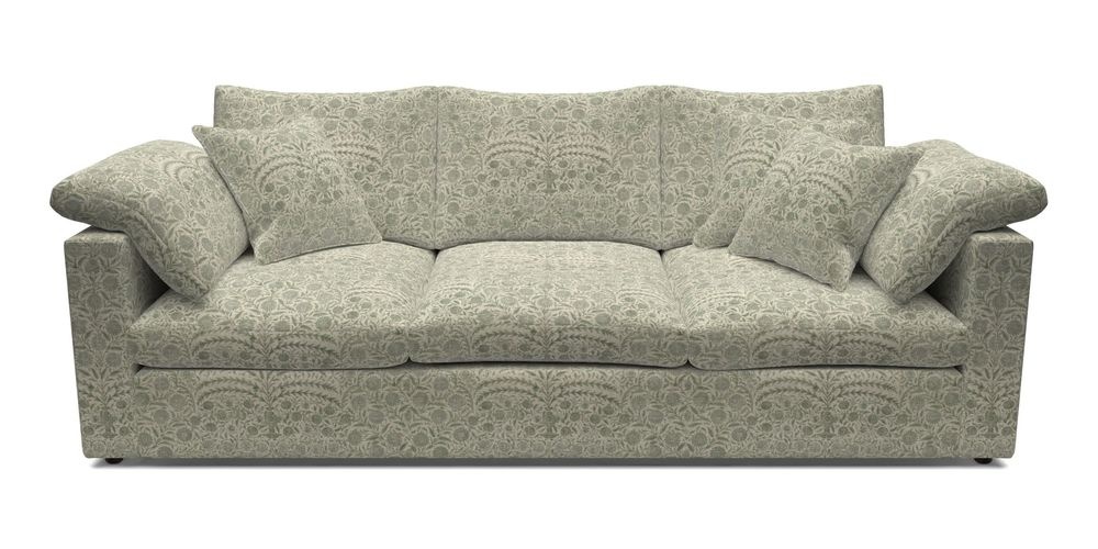 4 Seater Straight Arm Sofa
