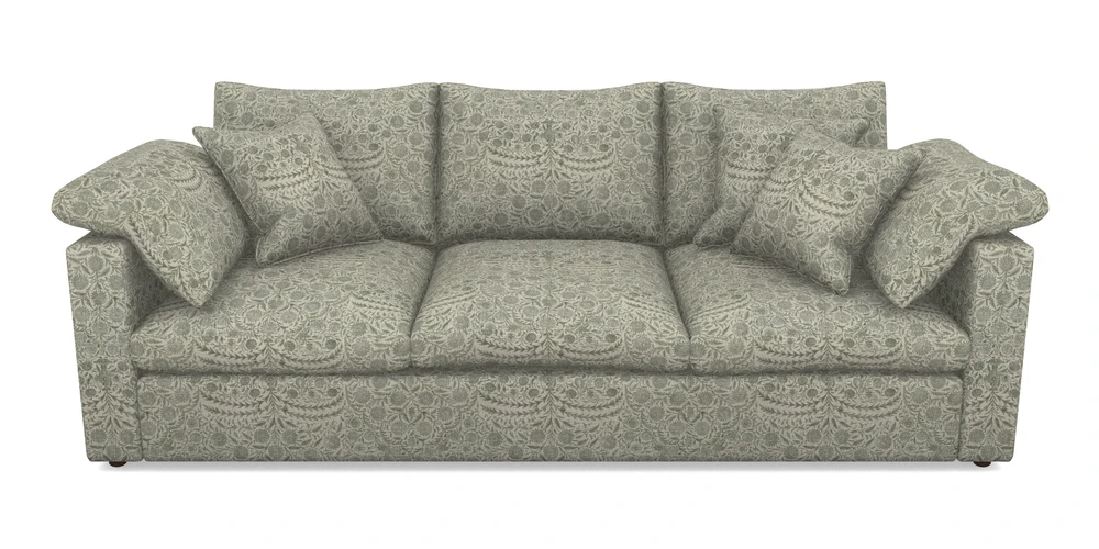 4 Seater Straight Arm Sofa