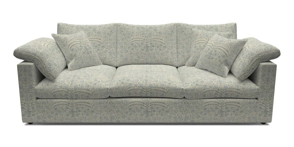 4 Seater Straight Arm Sofa