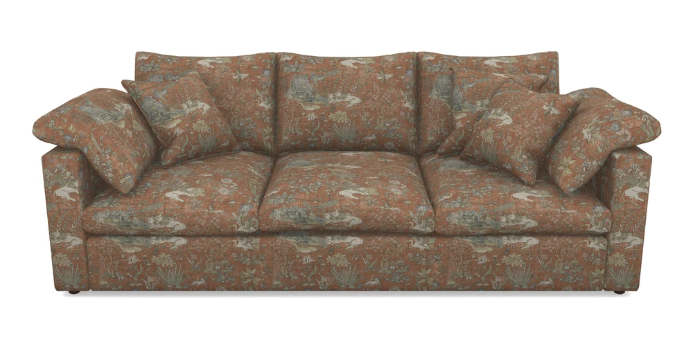 4 Seater Straight Arm Sofa