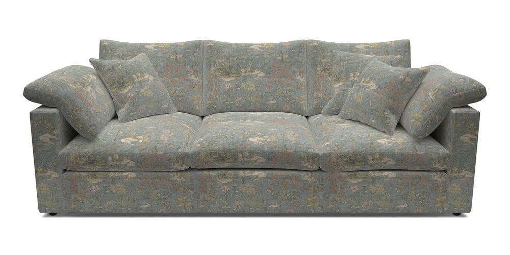 4 Seater Straight Arm Sofa