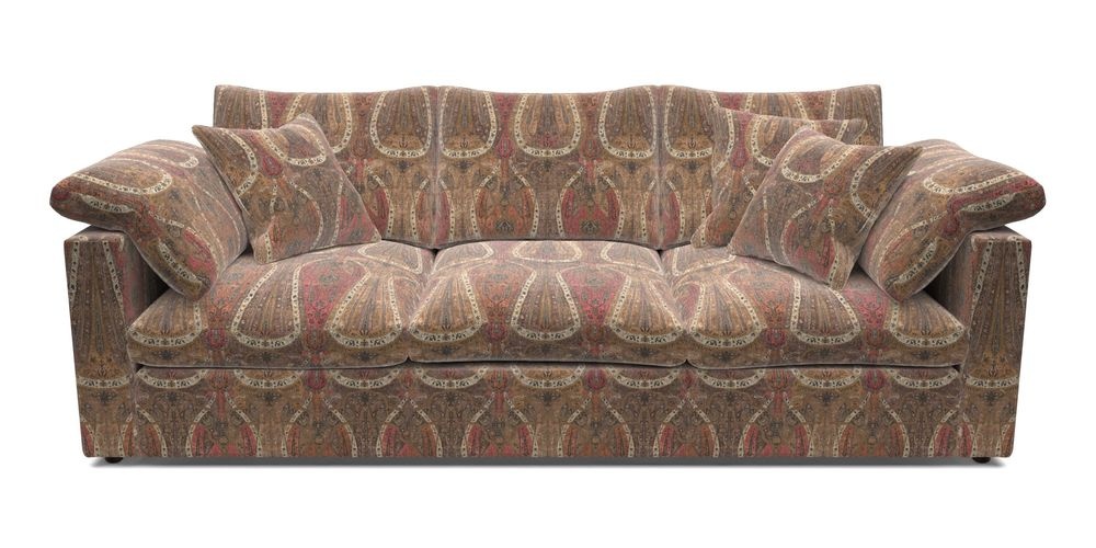 4 Seater Straight Arm Sofa