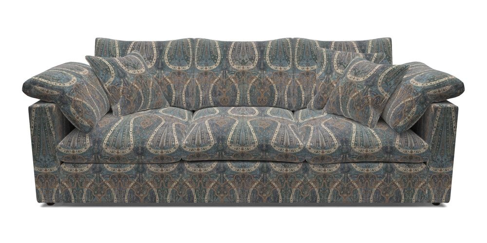 4 Seater Straight Arm Sofa