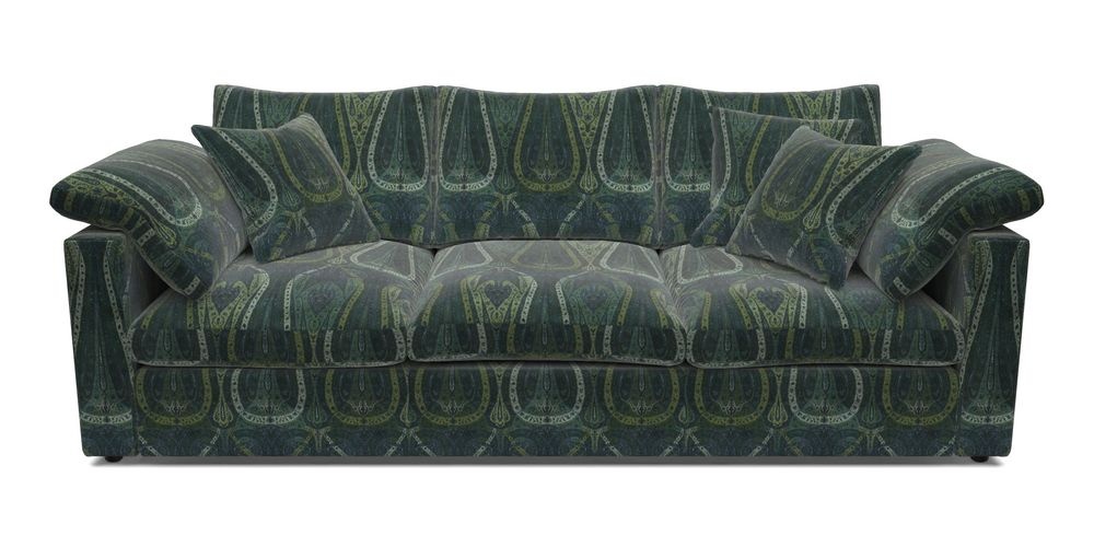 4 Seater Straight Arm Sofa