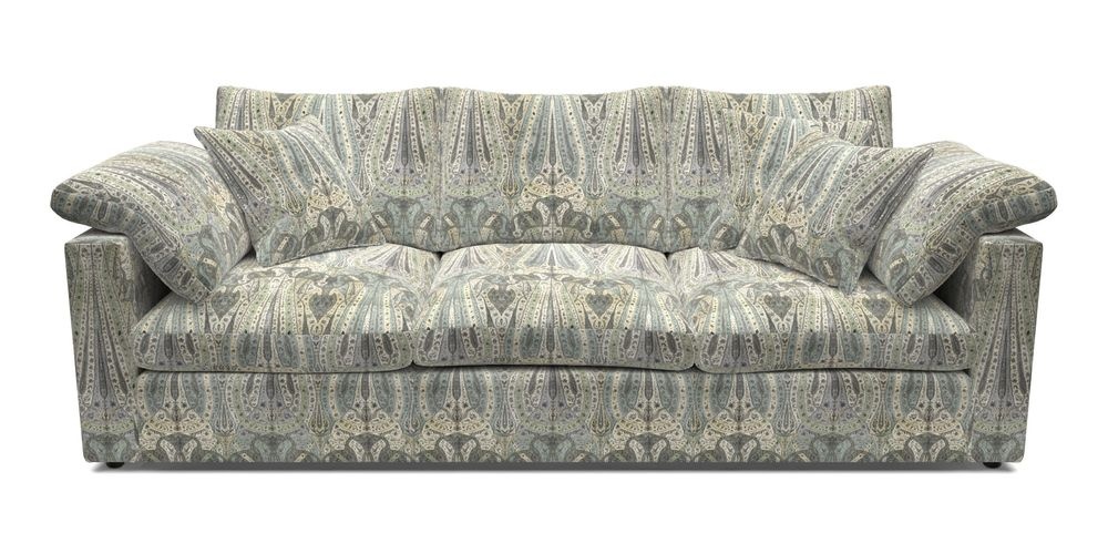 4 Seater Straight Arm Sofa