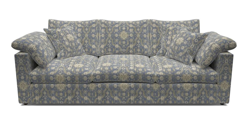 4 Seater Straight Arm Sofa