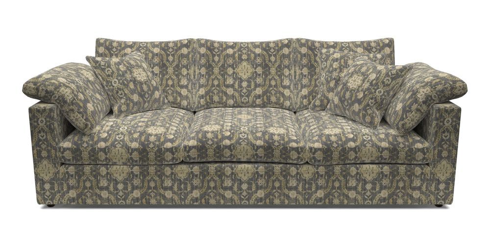 4 Seater Straight Arm Sofa