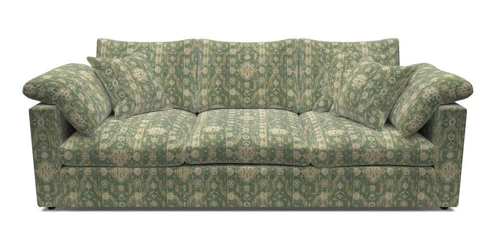 4 Seater Straight Arm Sofa