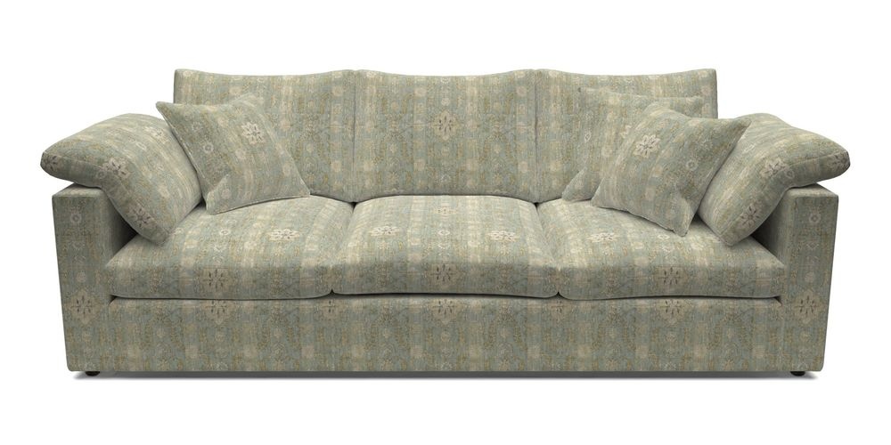 4 Seater Straight Arm Sofa