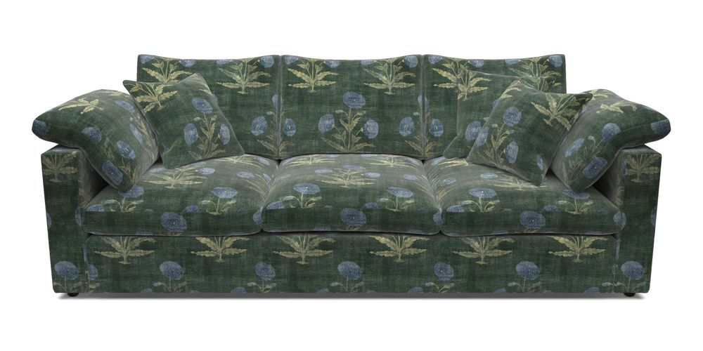 4 Seater Straight Arm Sofa