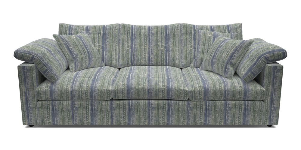 4 Seater Straight Arm Sofa