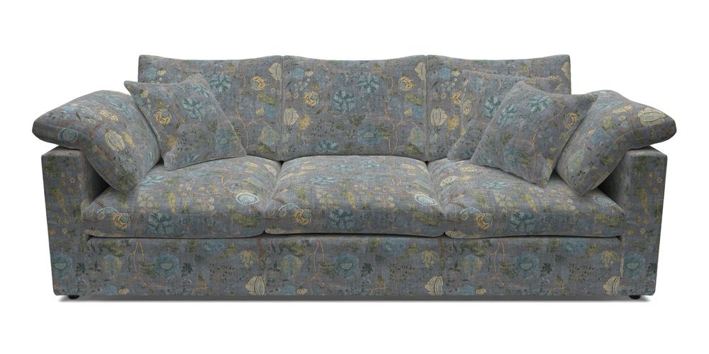 4 Seater Straight Arm Sofa