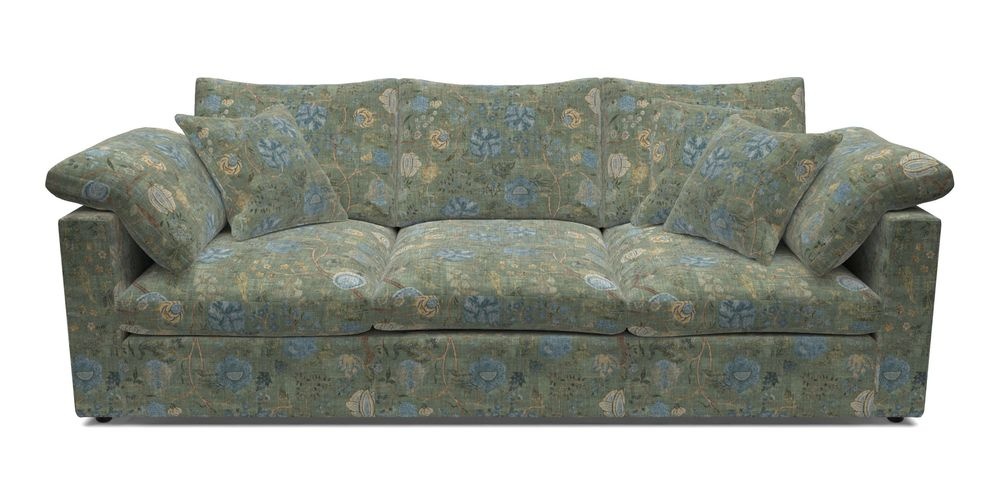 4 Seater Straight Arm Sofa