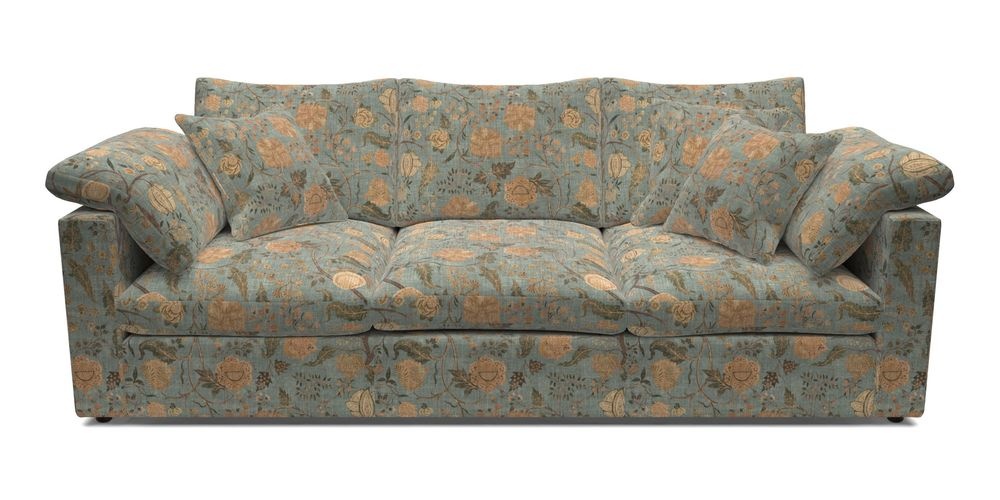 4 Seater Straight Arm Sofa