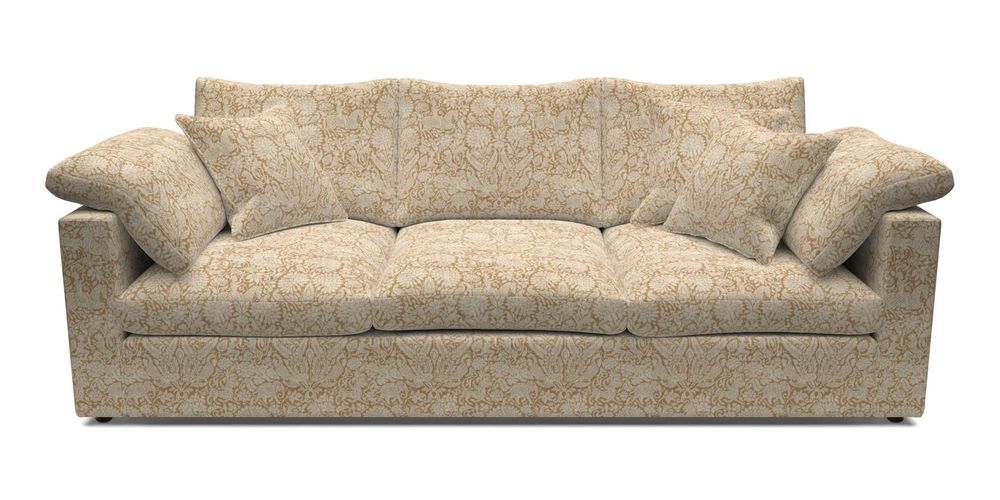 4 Seater Straight Arm Sofa