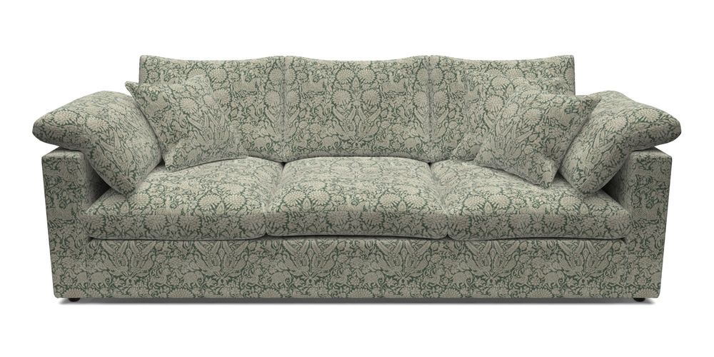 4 Seater Straight Arm Sofa