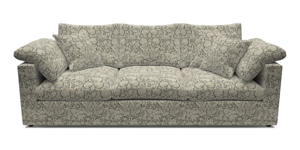 4 Seater Straight Arm Sofa
