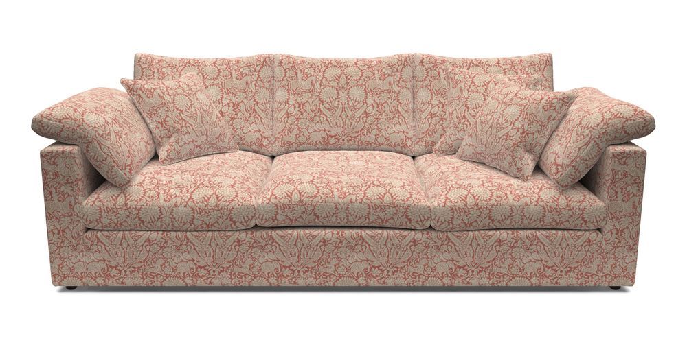 4 Seater Straight Arm Sofa