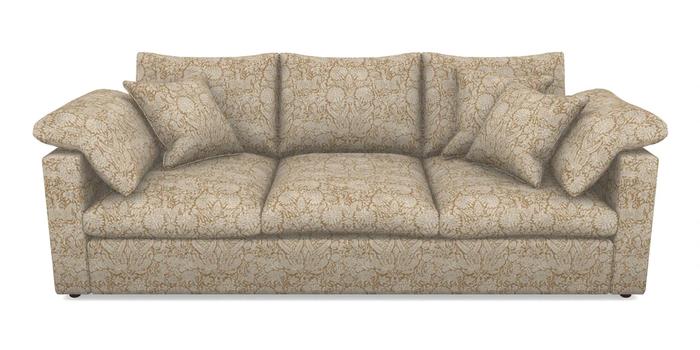 4 Seater Straight Arm Sofa