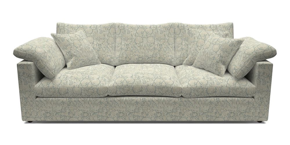 4 Seater Straight Arm Sofa