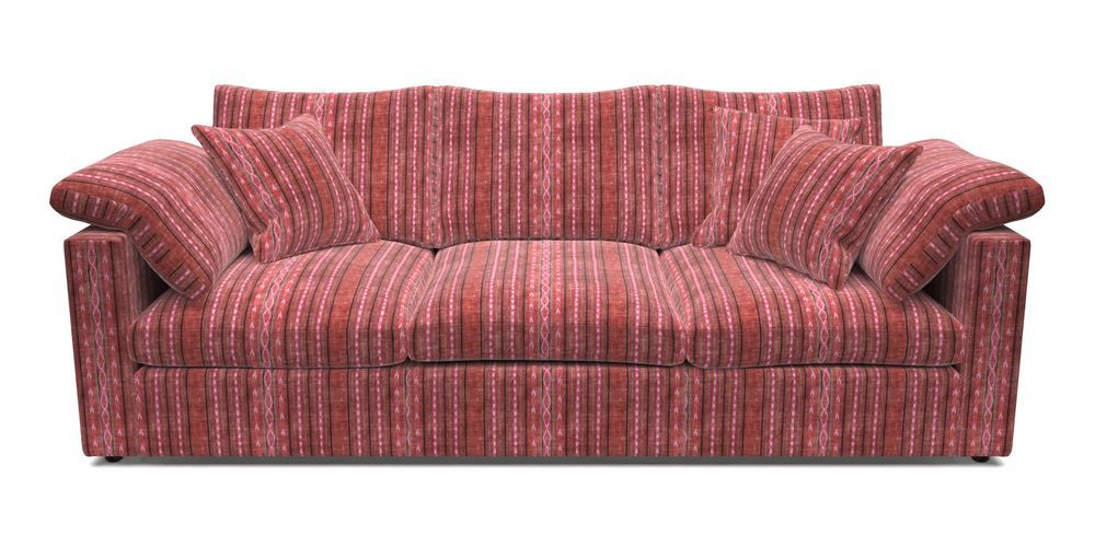 4 Seater Straight Arm Sofa