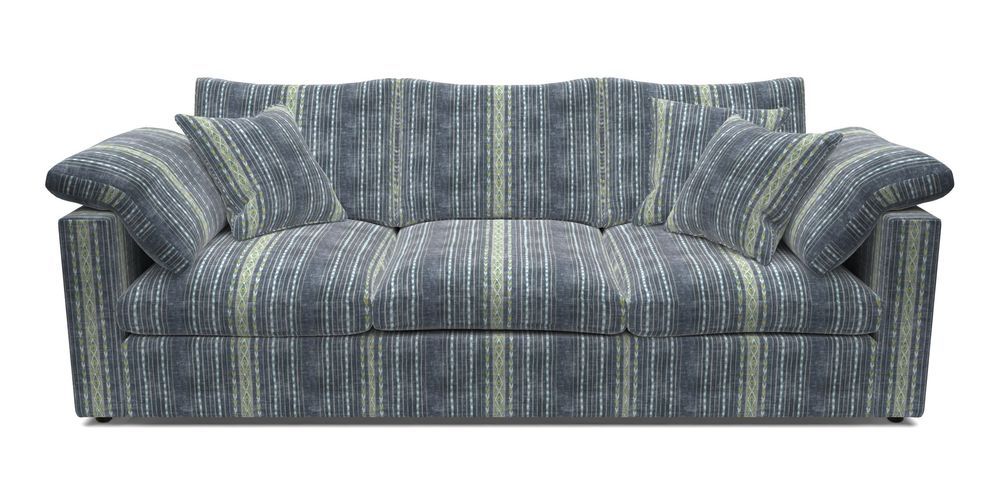 4 Seater Straight Arm Sofa