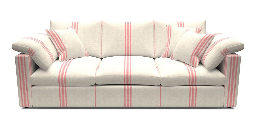 4 Seater Straight Arm Sofa