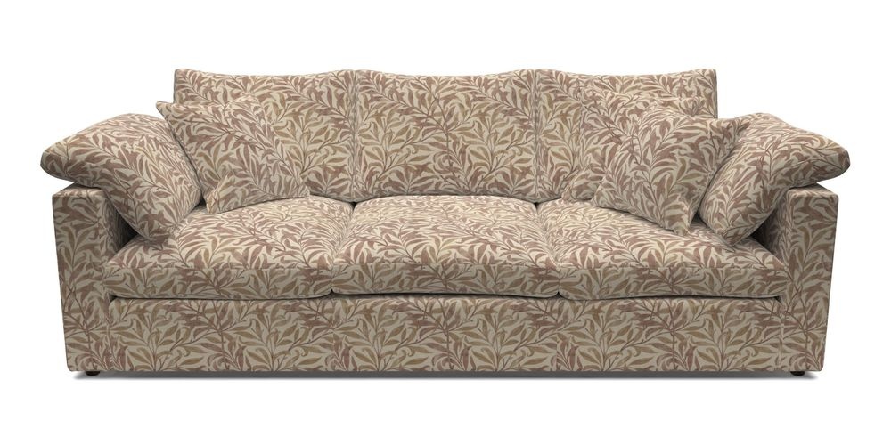 4 Seater Straight Arm Sofa