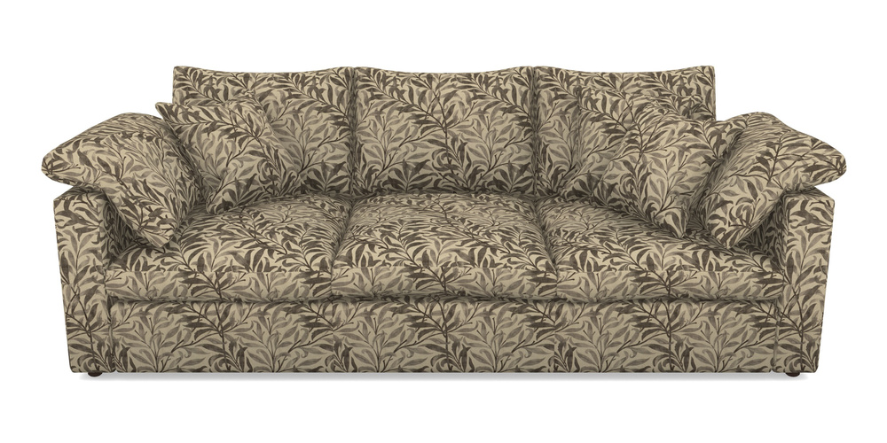 Product photograph of Big Softie Straight Arm 4 Seater Straight Arm Sofa In V A Drawn From Nature - Willow Bough Large - Brown from Sofas and Stuff Limited