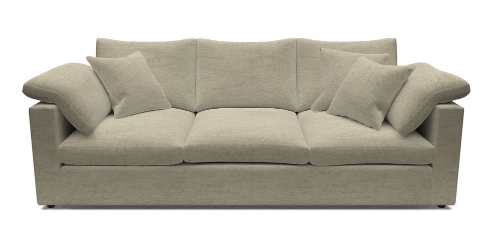 4 Seater Straight Arm Sofa