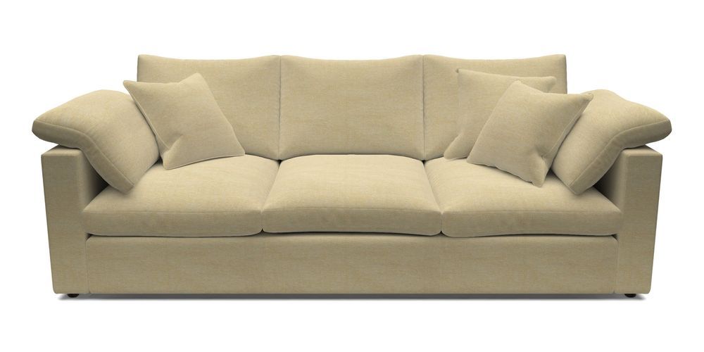 4 Seater Straight Arm Sofa