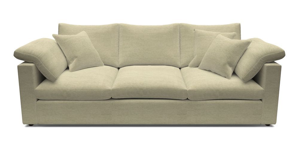 4 Seater Straight Arm Sofa