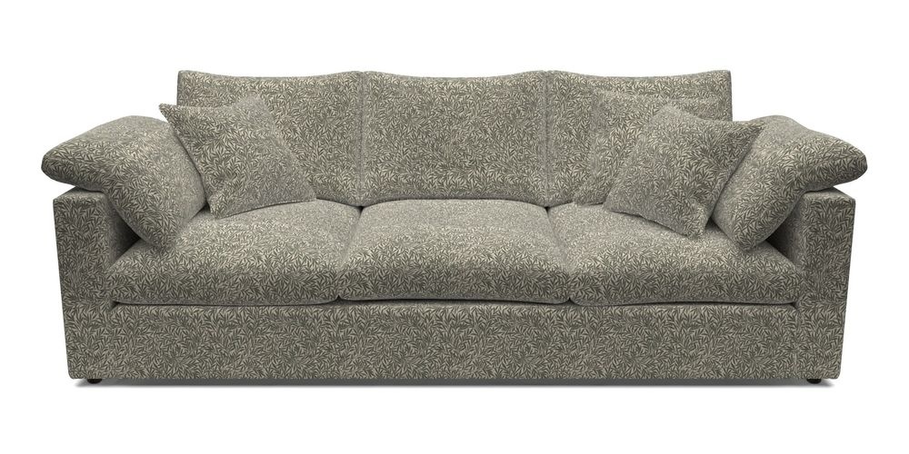 4 Seater Straight Arm Sofa