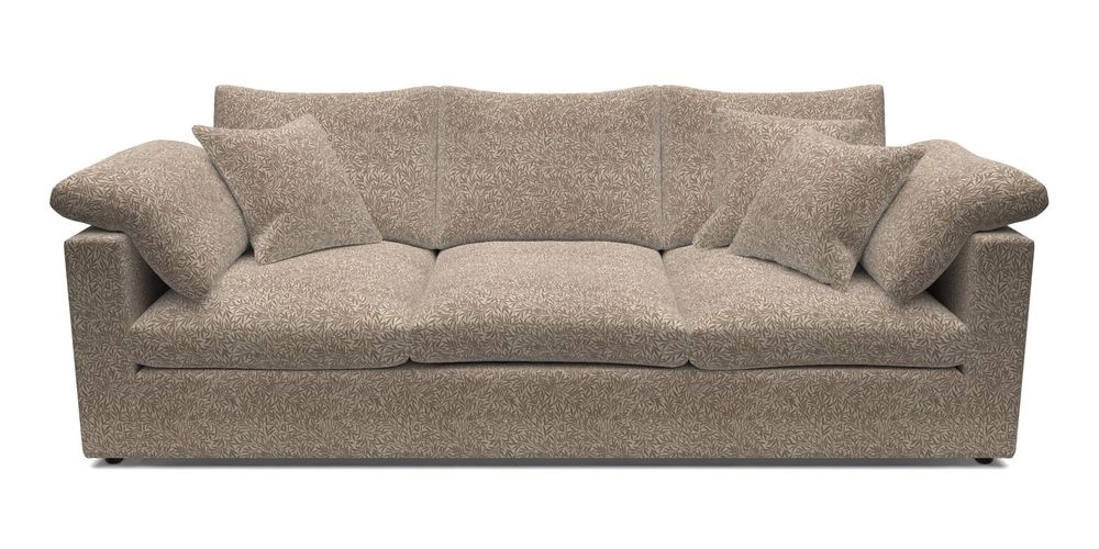 4 Seater Straight Arm Sofa