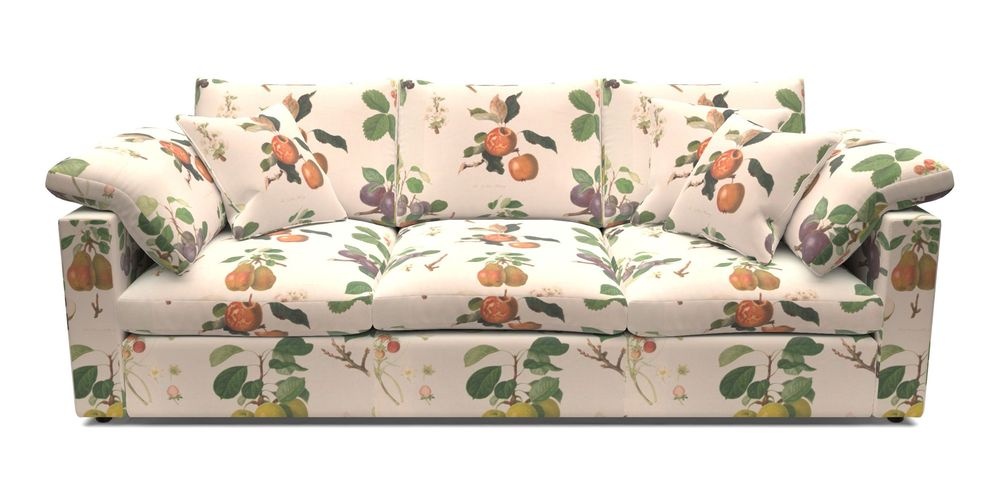 4 Seater Straight Arm Sofa