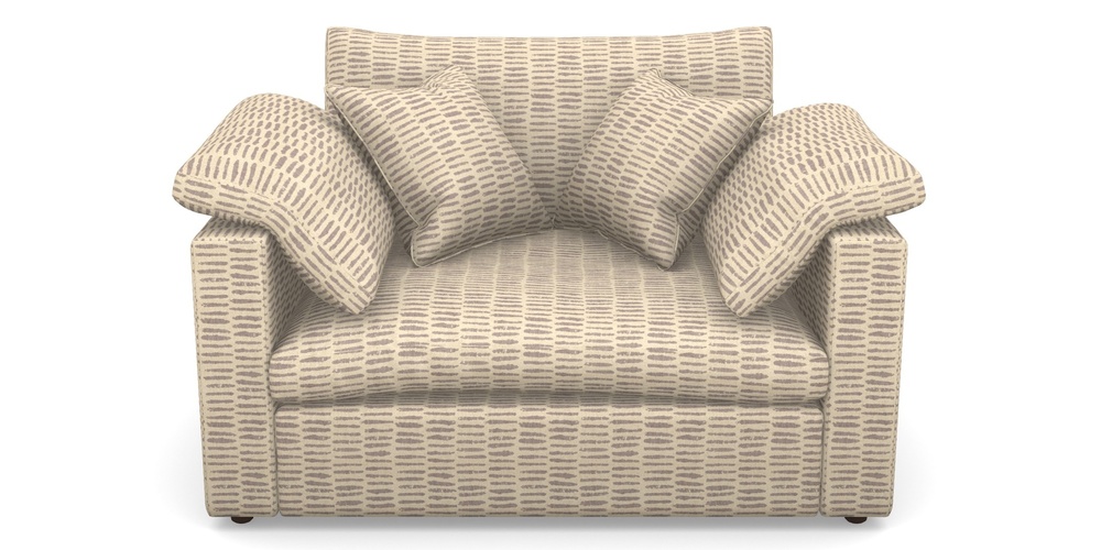 Product photograph of Big Softie Straight Arm Straight Arm Snuggler In Cloth 18 - Daub - Berry from Sofas and Stuff Limited