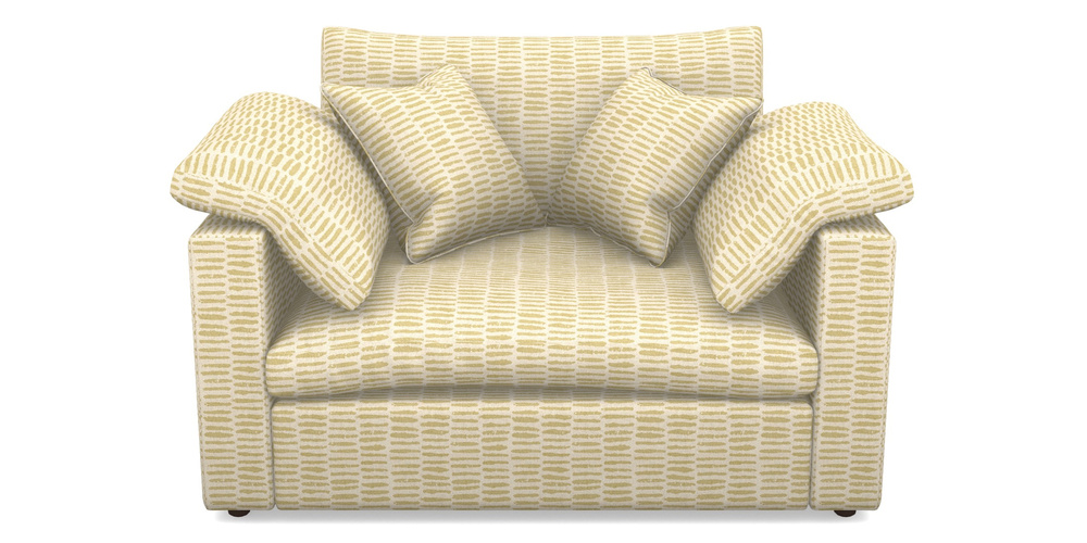 Product photograph of Big Softie Straight Arm Straight Arm Snuggler In Cloth 18 - Daub - Summer from Sofas and Stuff Limited