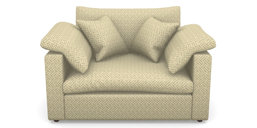 Product photograph of Big Softie Straight Arm Straight Arm Snuggler In Cloth 18 - Key - Fennel from Sofas and Stuff Limited