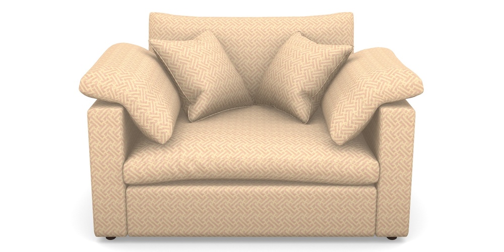 Product photograph of Big Softie Straight Arm Straight Arm Snuggler In Cloth 18 - Key - Rose from Sofas and Stuff Limited